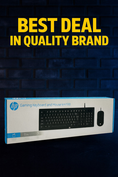 HP Arabic and English keyboard and wired mouse set - gaming keyboard and mouse with comfortable design and high quality