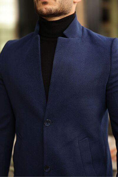 hello7 Men's Coat Stamp Slim Fit Slim Fit New Season