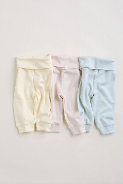 Bondberro 3-Piece Set High Waist Newborn and Baby Tights