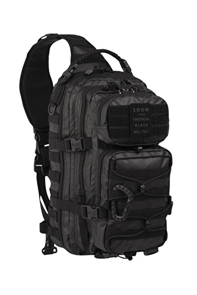 Mil-Tec Rucsac militar Tactic ASSAULT Large Black o singura bretea