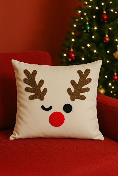 Maharat Κάλυμμα μαξιλαριού με μοτίβο Χριστουγέννων για την Πρωτοχρονιά