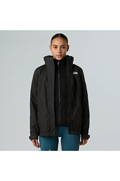 THE NORTH FACE EVOLVE II TRICLIMATE 3in1 KADIN CEKET Nf0A8E02Jk31 Siyah-XS