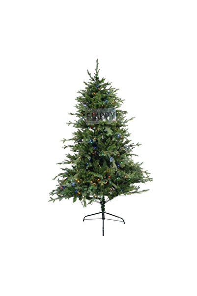 Flippy Brad de Crăciun artificial, becuri LED incluse în ramuri, pentru uz in...