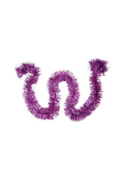 Toolsy Beteală de Crăciun, Flippy, roz, dimensiune: 2 m x 9 cm material: folie PVC, interior/exterior