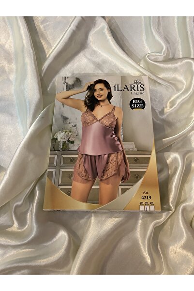 laris miss MISS LARIS SATEN ŞORTLU TAKIM