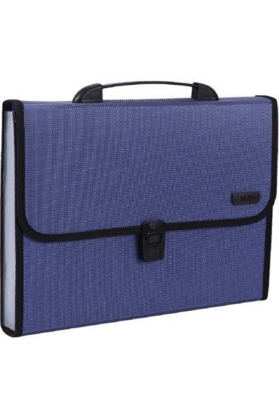 M&G Online A4 project folder, 12 compartments, blue, 330 x 240 x 35mm M&G
