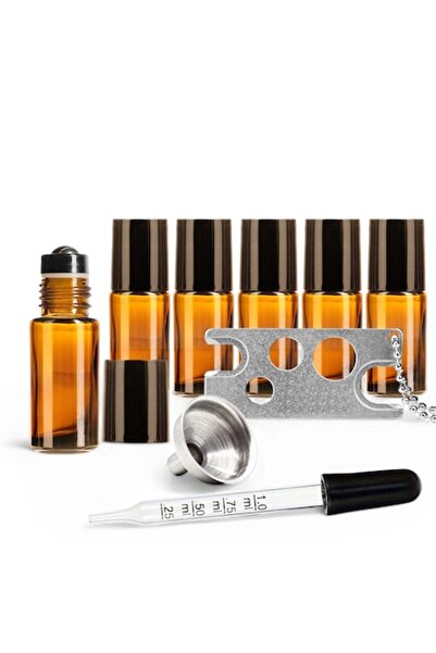 zioda smart essentials Set 6 sticle de sticlă roll-on de 5 ml,