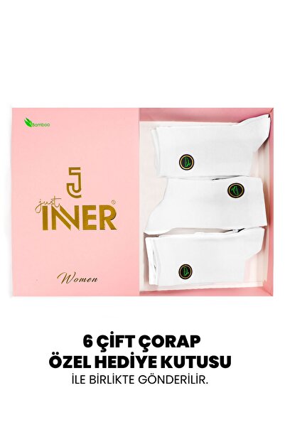 Just inner Women's Socks 6-Pack (Bamboo)
