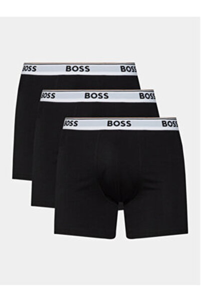 BOSS Men's Set of 3 pairs of boxer shorts 50475282 Black