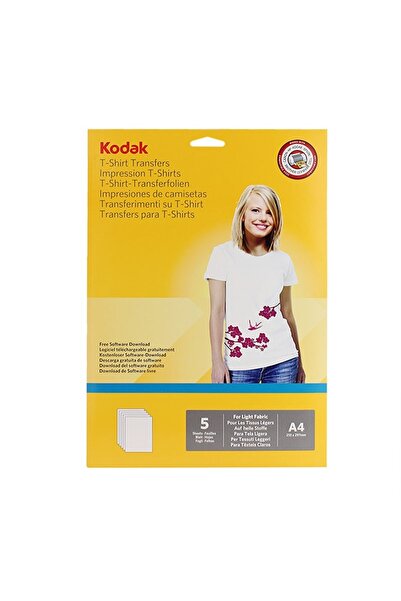 Kodak A4 thermal transfer paper, for white textiles
