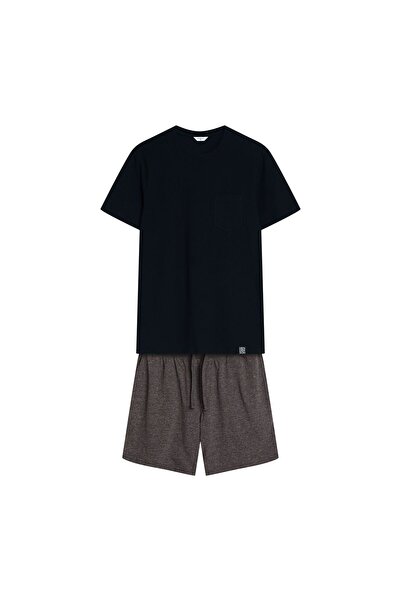 Henderson Men's Classic Pajama Set Shorts & T-Shirt 100% Cotton Homewear | Mick