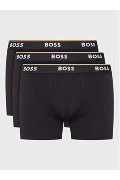 BOSS Men's Set of 3 pairs of boxer shorts 50475282 Black
