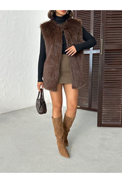 Lady Pixie Faux Fur Vest