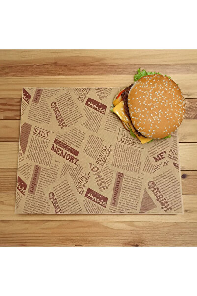 zezedesing Vintage Newspaper Patterned Presentation Paper