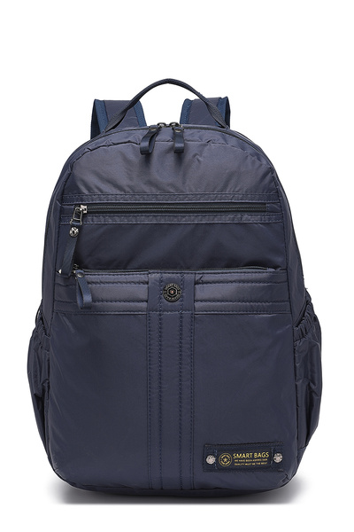 Hüvendo Smart Bags Large Size Waterproof Backpack Suitable for Daily Use and School with Laptop Compartment 8718 Navy Blue