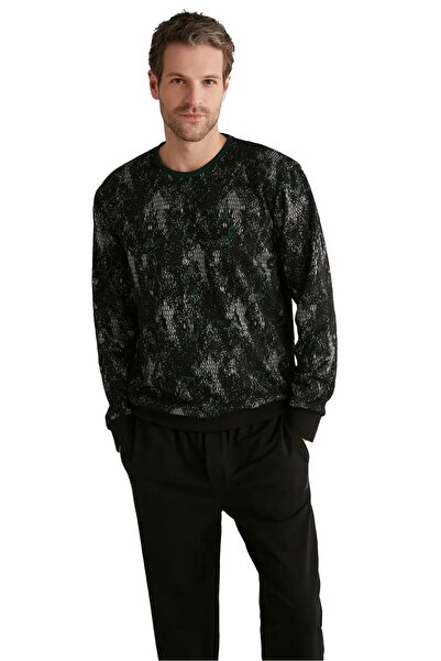 YUYİ Ανδρικό κοστούμι πιτζάμα με μακρυμάνικο λαιμόκοψη N A U T I C A