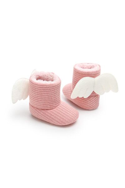 Superbaby Pink boots with wings