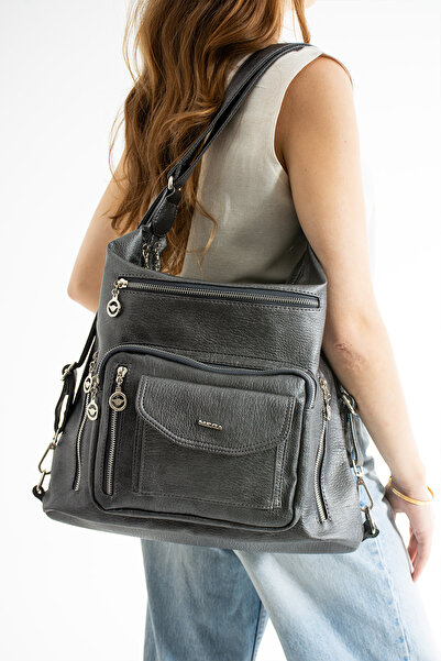 çantamgelsin Mega Polo Lisbon Leather Women's Shoulder/Backpack