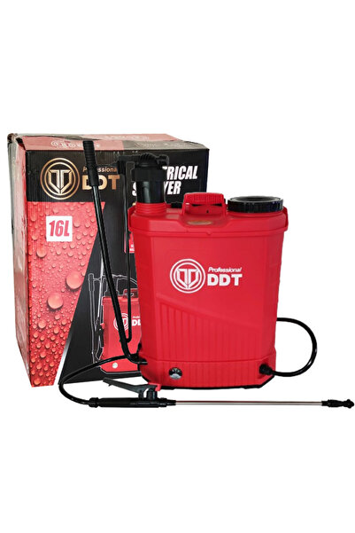 DDT *Cel mai bun pret* Pompa de stropit cu acumulator 2 in 1 Profesional 16 L, 12 V, 2.3 MPA, Comple