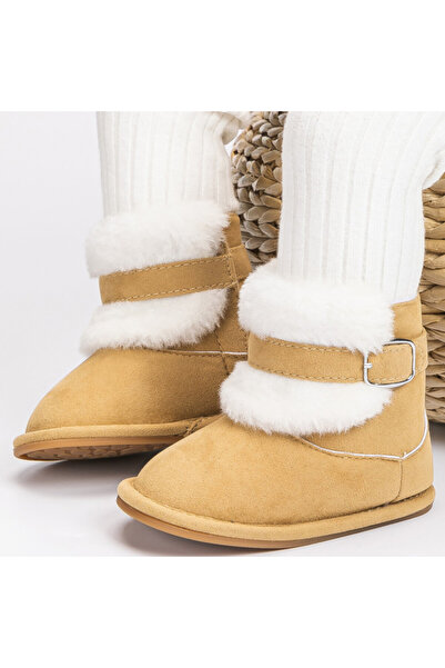 Superbaby Brown boots for girls - Clara