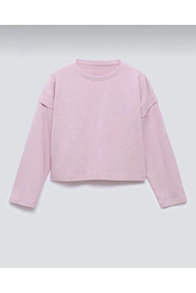 quella atelier Long Sleeve Children's Sweatshirt with Sleeve Detail