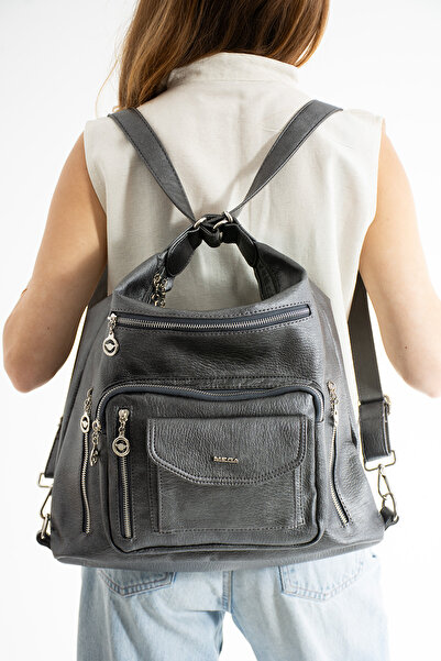 çantamgelsin Mega Polo Lisbon Leather Women's Shoulder/Backpack