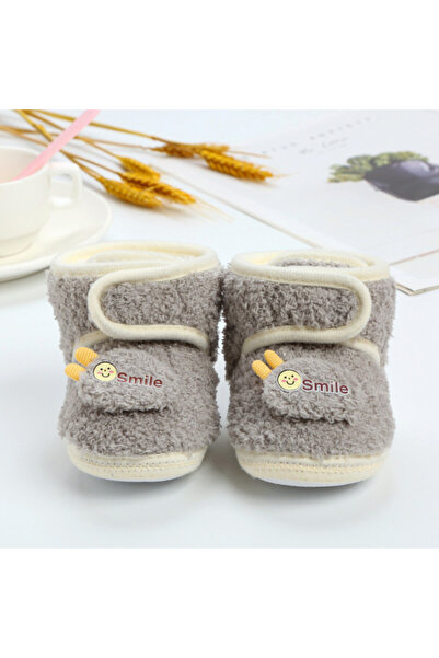 Bebelul Gray plush boots - Smile