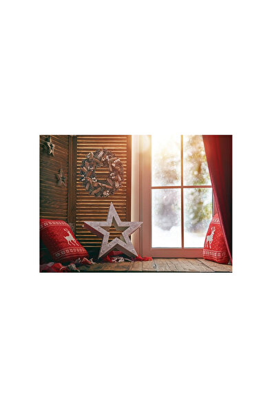 AIIKES Aiikes photo backdrop, 2.1 x 1.5 m, Winter Holidays motif, vinyl, mult...