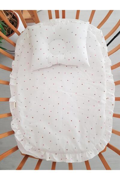 ib ilkimbebe Heart-Shaped Ruffled Padded Baby Diaper Set