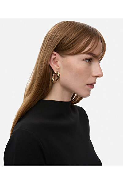 İpekyol İkili metal küpe seti