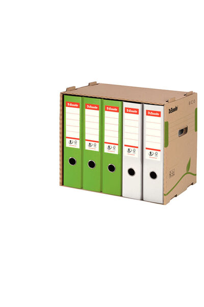 Esselte Recycled cardboard filing box for A4 bibliographies 100 x 327 x 233 mm kraft Standard Vivida