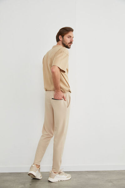 CALİA Ανδρικό παντελόνι με ίσιο πόδι, άνετο κοψίμα