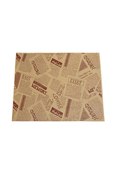 zezedesing Vintage Newspaper Patterned Presentation Paper