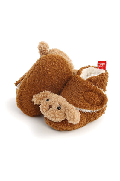 Superbaby Brown fur lined boots - Oita