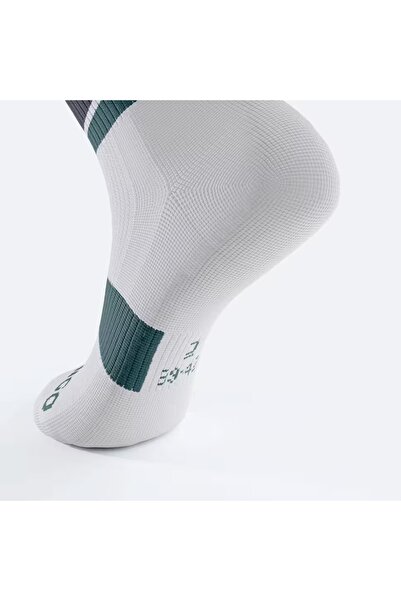 Decathlon Tennis Socks - Long Cuffed - 4 Pairs - Blue Patterned/Green/Blue - Rs 300