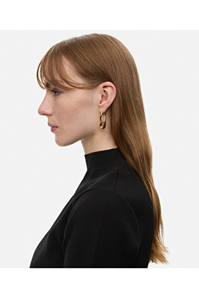 İpekyol İkili metal küpe seti