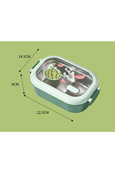Flippy Caserolă pentru prânz, pliabilă, caserolă LUNCH BOX pentru studenți, plastic PP, pentru școală, metal C