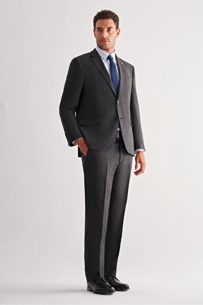 İmza Siyah 4 Drop Comfort Fit Classic Takım Elbise 1001255121