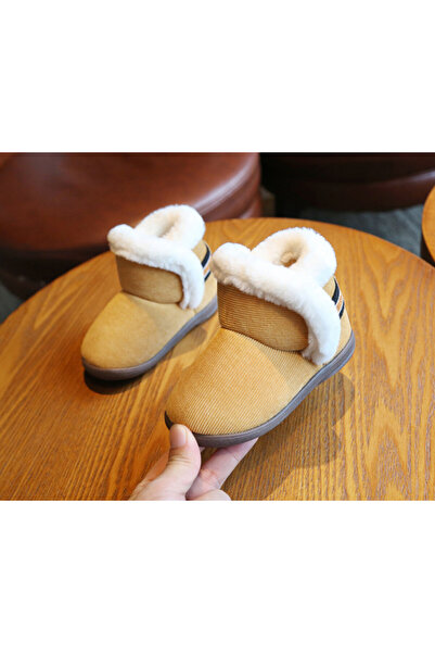 Superbaby Light brown fur lined boots