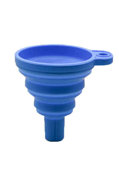 Choice Blue Engine Funnel Car Universal Silicone Liquid Funnel Washer Fluid Change Foldable Portable Auto E