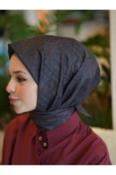 MONOOR ÇİNİ DESEN SOFT EŞARP