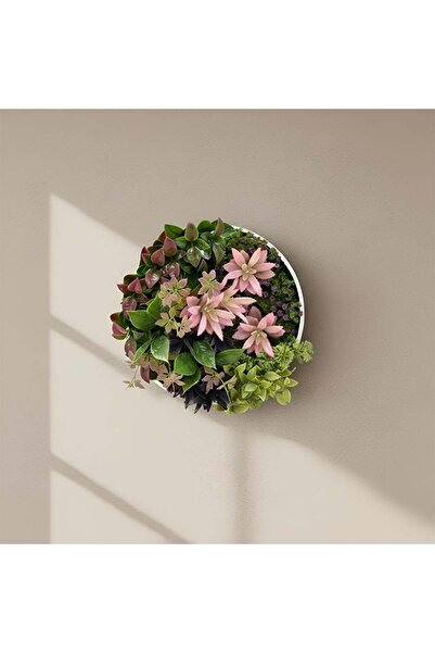 Danube Home Dreamside Wall Art – Modern Round Hanging Decor for Living Room, ...