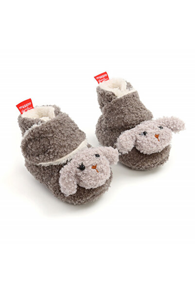Superbaby Gray fur lined boots - Oita