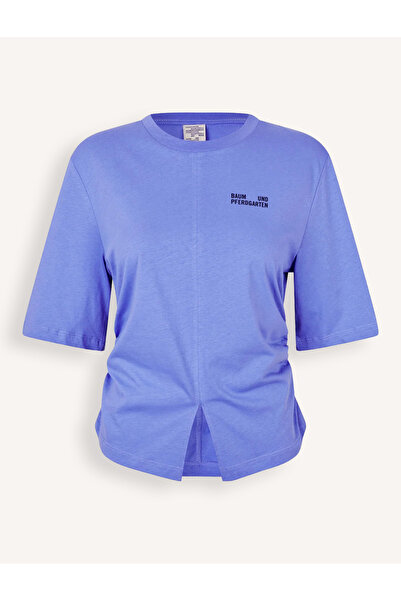 quella atelier تيشيرت موديل برباط على الجوانب