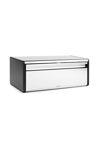 Brabantia Fall Front Bread Bin 646848, 18 l, 46.5x25 cm, Wall Mounted, Stainless Steel