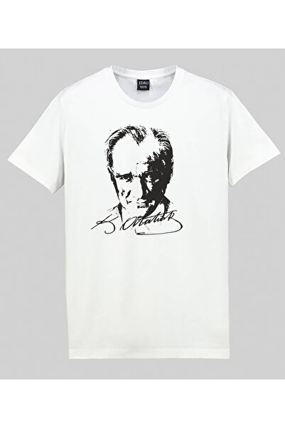 Butik تي شيرت مطبوع عليه مصطفى كمال، ليوم الجمهورية