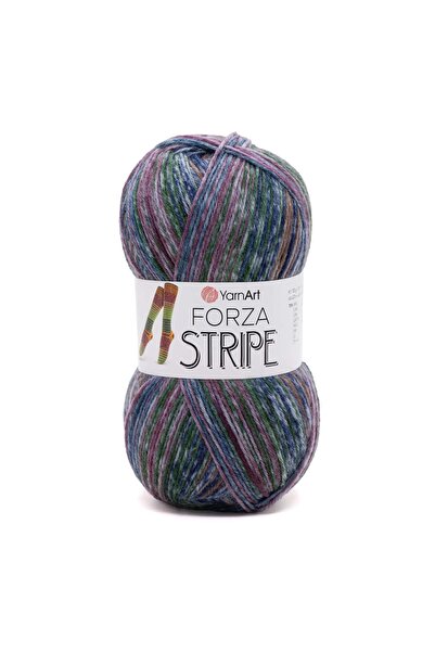 Yarnart Forza Stripe 100gr 420mt El Örgü Ipliği