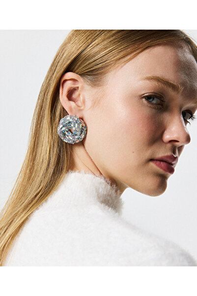 Twist KRİSTAL TAŞLI SARMAL KÜPE