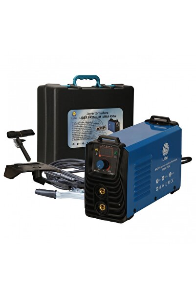 MXM *Super preț* Invertor de sudură 450 A, Lider MMA, electrod 1,6 - 5 mm, Hot Start, Arc Force, Anti-