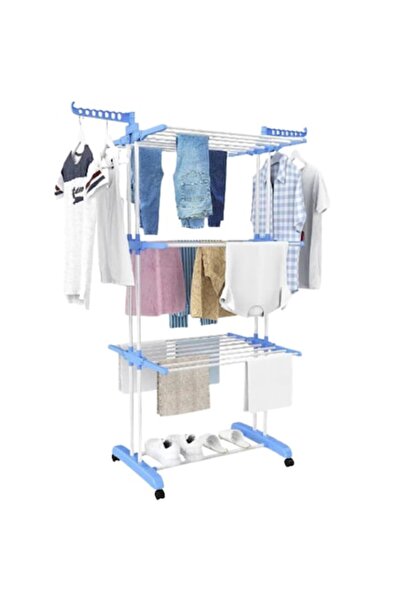 SDEPOT Vertical Drying Rack SDEPOT®, foldable, for drying clothes, bedspreads...